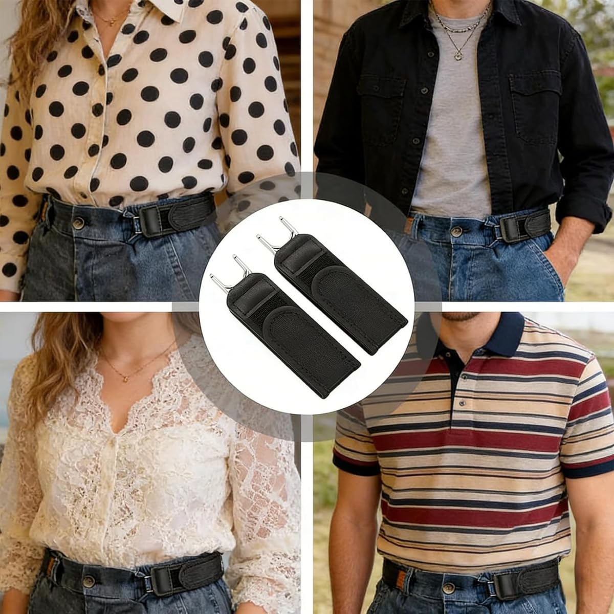 Buckle free belt comfort