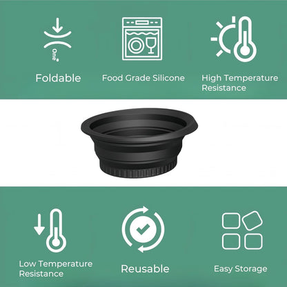 Ice Face Bowl Silicone Face Ice Bowl For Ice With Built-In Ice Tray Collapsible Face Tub For Ice Bath, Facial Ice Plunge Bowl Ice Water Facials at Home Women & Men