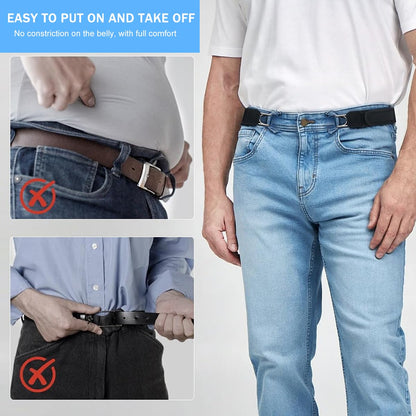Buckle free belt comfort